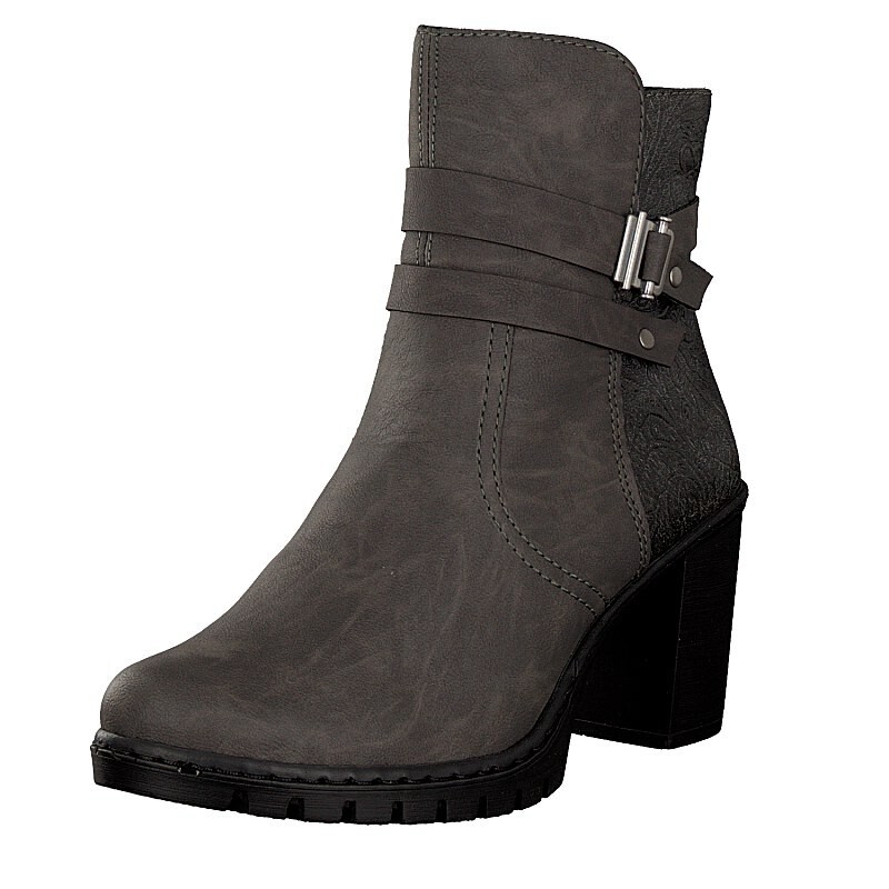 Botins Rieker Y2580-45 Para Mulher - Cinzentas